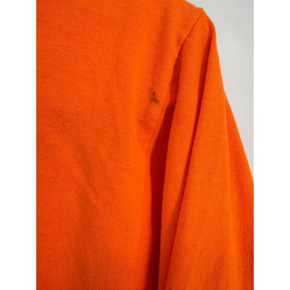 Harley Davidson Mens Long Sleeve Shirt Orange Attitude Flames‎ Newnan Georgia - Picture 6 of 11